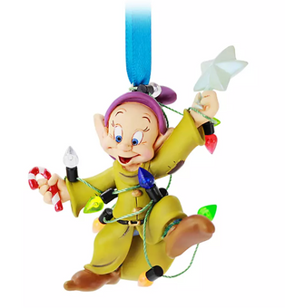 Disney 2020 Snow White Dopey Sketchbook Christmas Ornament New with Tag