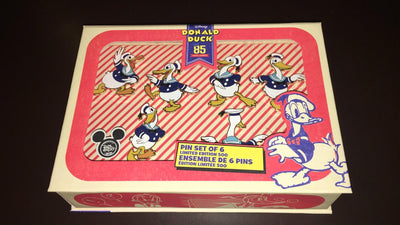 Disney D23 Expo 2019 Donald Duck 85 Years Pin Set Of 6 LE 500 New with Box