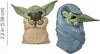 Disney The Child Sipping Soup Blanket Wrapped Star Wars The Mandalorian 2 1/4''
