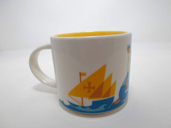 Starbucks You Are Here Collection Portugal Ceramic Coffee Mug New with Box