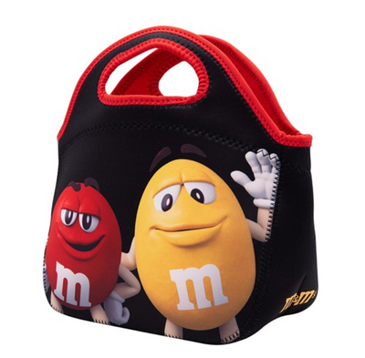 M&M's World Red and Yellow Characters Insulated Tote New with Tag