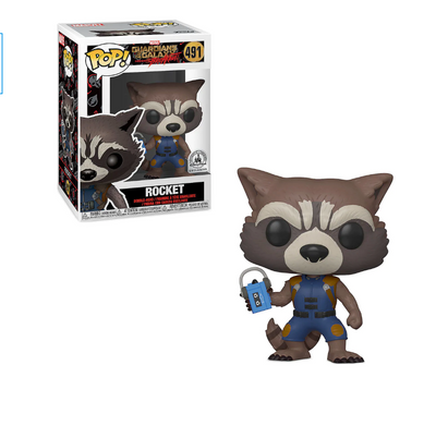 Disney Parks Exclusive Guardians of the Galaxy Rocket Funko Pop New with Box