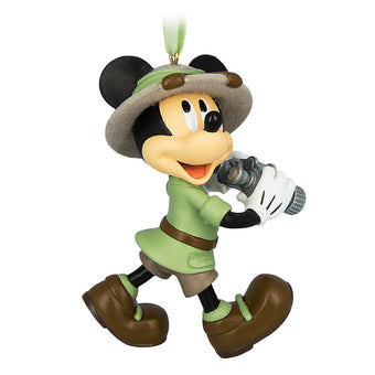 Disney Parks Animal Kingdom Safari Mickey Christmas Ornament New with Tags