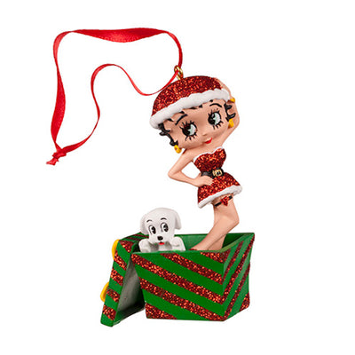Universal Studios Betty Boop With Pudgy Ornament New with tag