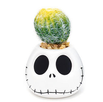 Disney Store Jack Skellington Artificial Potted Plant New