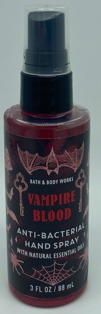 Bath and Body Works Halloween Vampire Blood Hand Spray 3 FL OZ Brand New