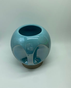 Disney Star Wars Galaxy Edge Wookie Life Day Blue Orb Coffee Mug New