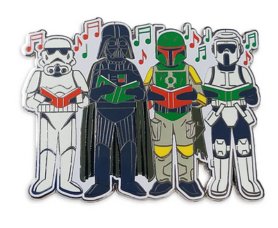 Disney Parks Star Wars Choir Christmas Holiday Pin New with Card