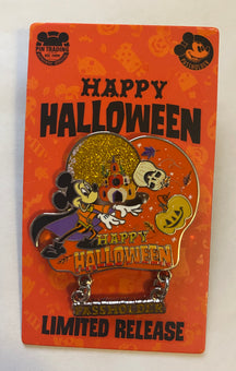 Disney Parks Happy Halloween 2021 Mickey Passholder Limited Release Pin New