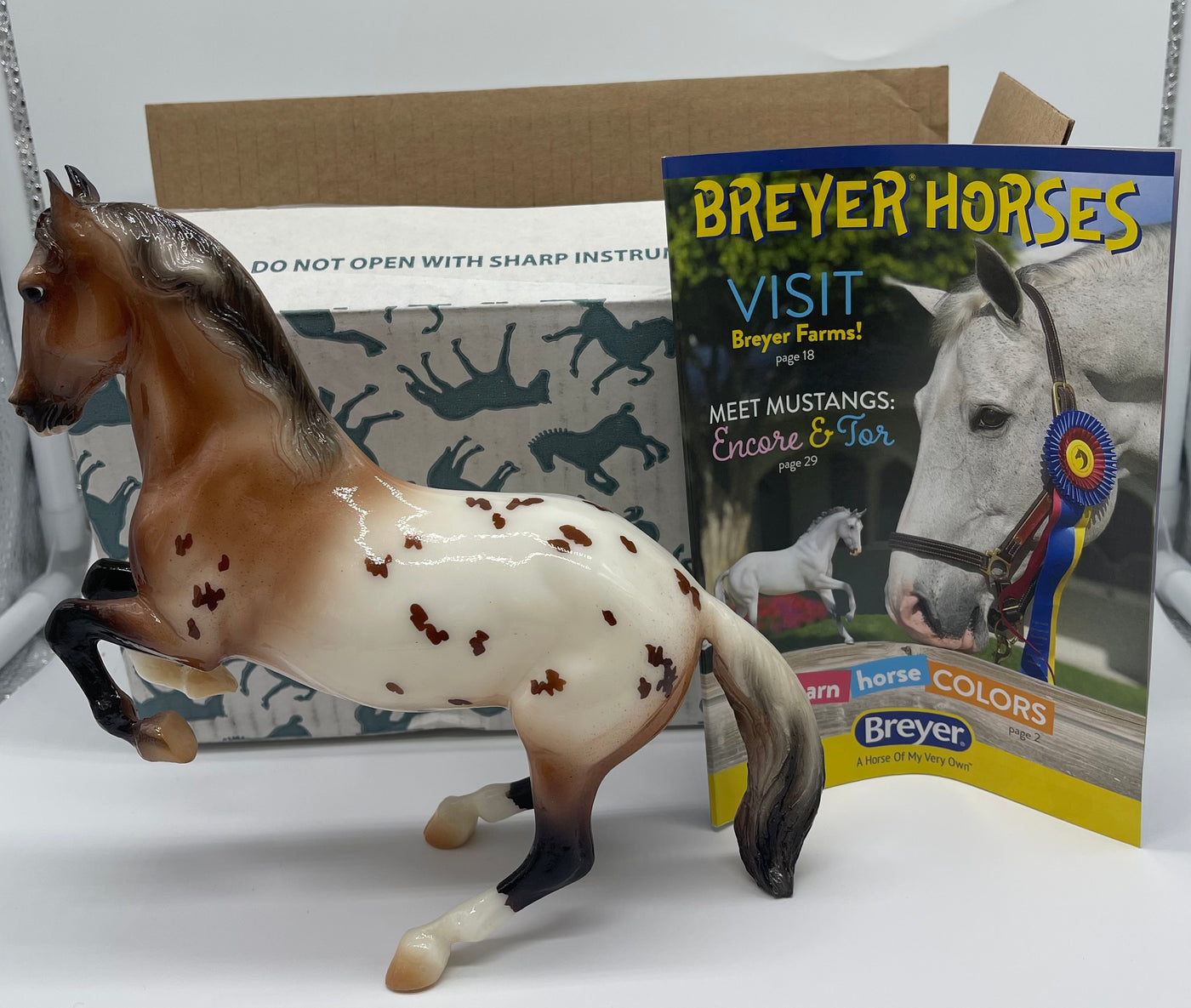 Breyer Horses 2022 Collector Exclusive Freedom Johann Glossy Bay Appaloosa New