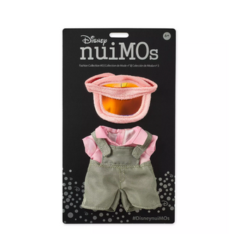 Disney NuiMOs Outfit Olive Overalls with Pink Visor New with Card