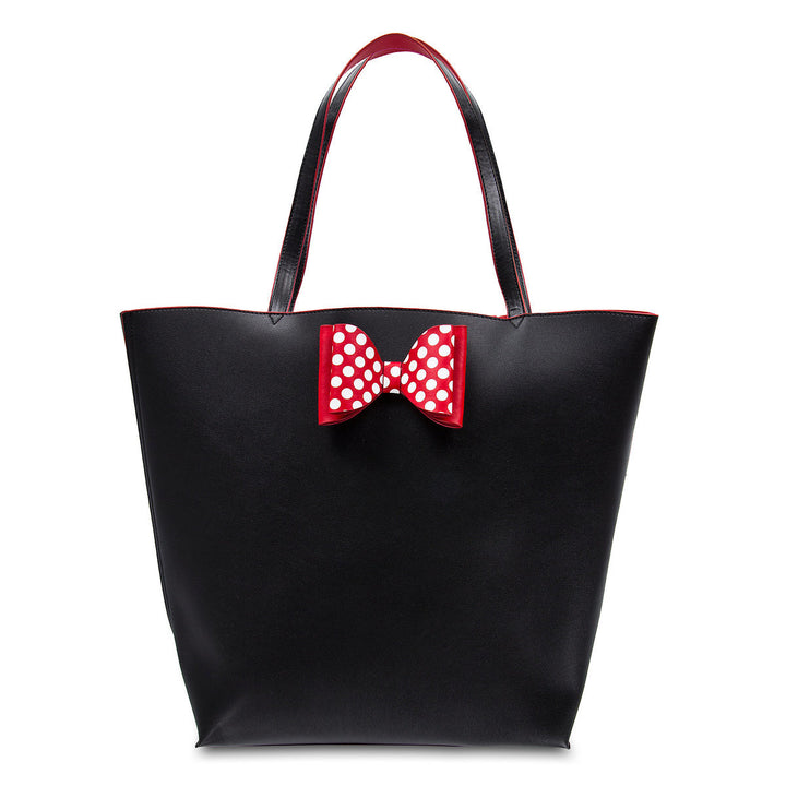 Disney Parks Minnie Mouse Reversible Bow Tote New with Tags  display picture 1