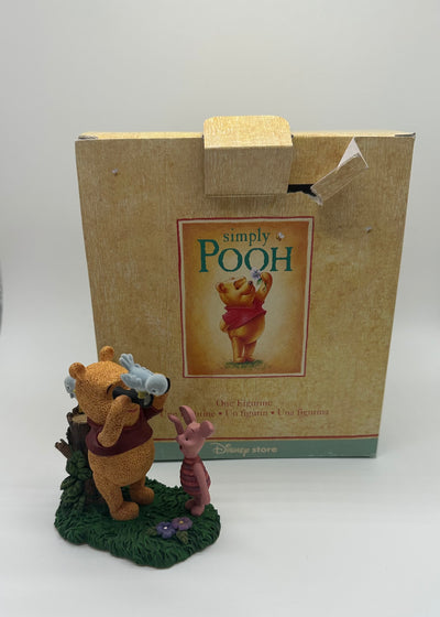 Disney Store Simply Pooh Winnie Piglet Binocular Figurine New with Box