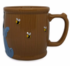 Disney Eeyore Winnie the Pooh Ceramic Coffee 16oz Mug and Spoon Set New