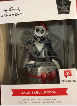 Hallmark 2021 Jack Skellington Exclusive Christmas Ornament New With Box