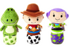 Hallmark Itty Bittys Disney Pixar Toy Story Plush Baby Rattles Set of 3 New