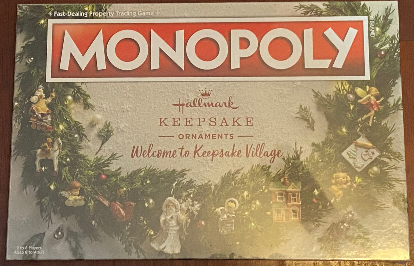 Hallmark Keepsake Ornaments Welcome to Keepsake Village Monopoly Game New