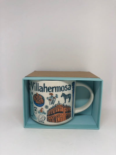 Starbucks Been There Series Villahermosa Mexico Ceramic Coffee Mug New