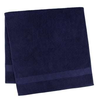 Disney Parks Mickey Icon Cotton Bath Towel Navy New With Tags