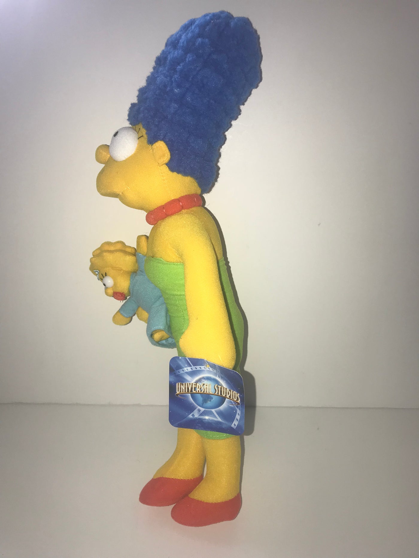 Universal Studios The Simpsons Marge With Baby Maggie Doll Plush 19" New