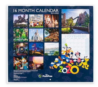 Disney Parks 2020 Walt Disney World 16 Month Wall Calendar New Sealed