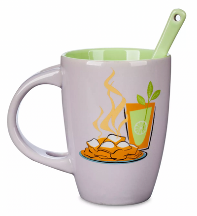 Disney EPCOT Food & Wine Festival 2022 Tiana Mug with Spoon New