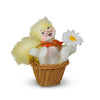Annalee Dolls 2023 Spring 4in Daisy Kitty in Basket Plush New with Tag