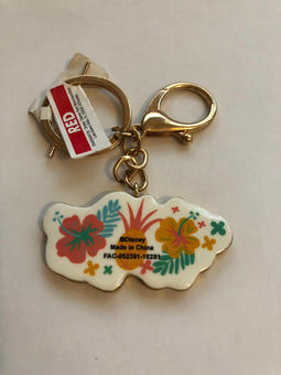 Disney Parks Caribbean Beach Resort Keychain New with Tag