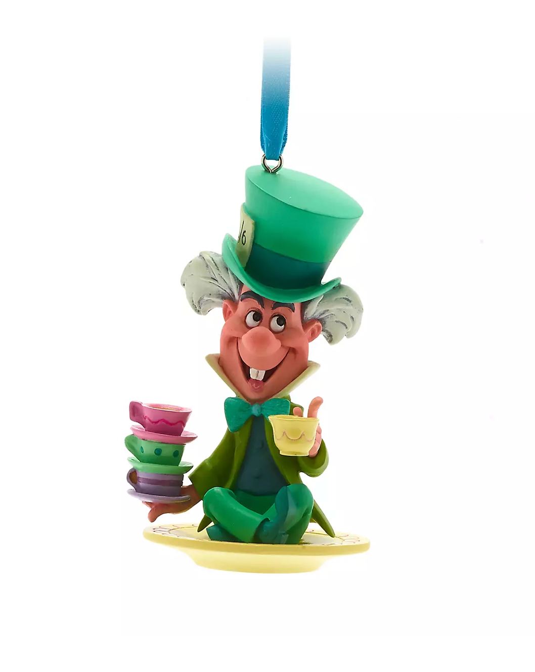 Disney Sketchbook Mad Hatter Alice in Wonderland Christmas Ornament New with Tag