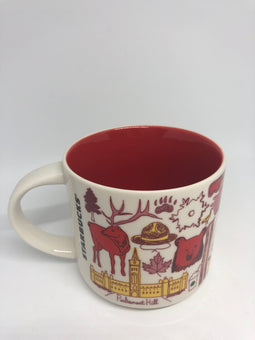 Starbucks Been There Series Collection Canada Ceramic Coffee Mug New with Box