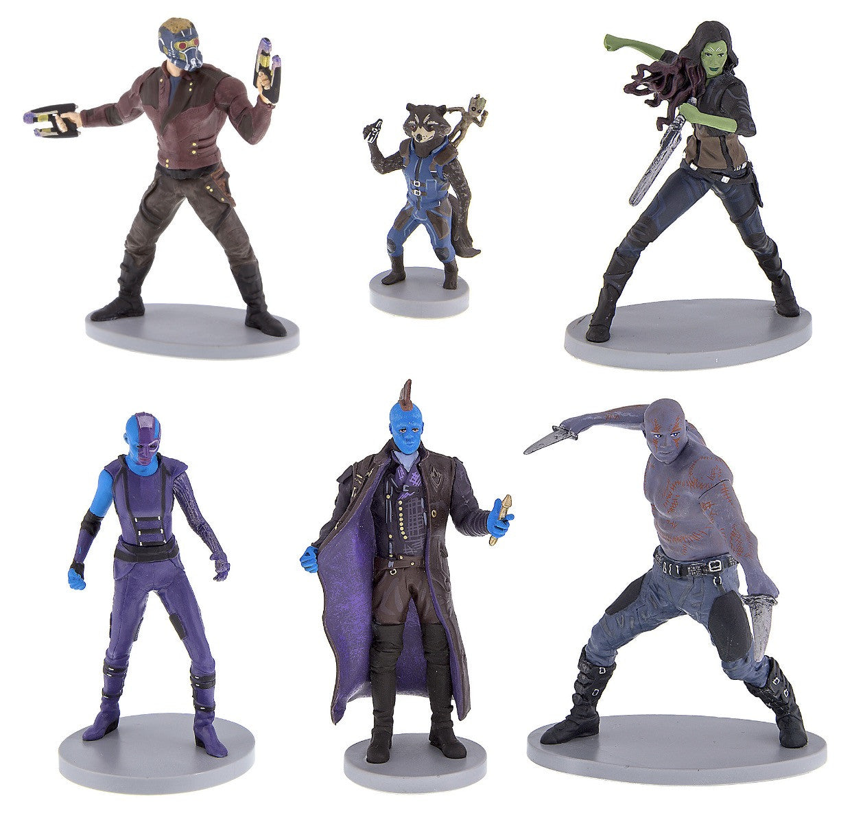 Disney Guardians of the Galaxy Vol. 2 Figure Play Set Playset 6 pieces New