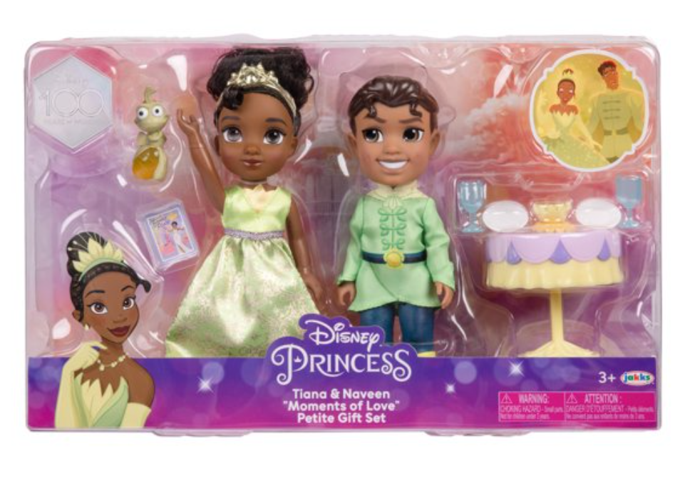 Disney Princess Tiana & Naveen Moments if Love Petite Gift Set Toy New With Box