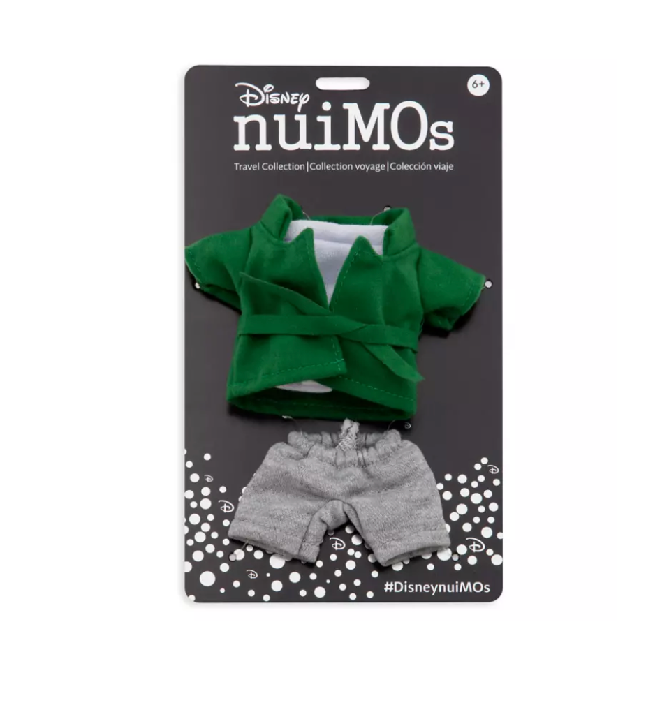 Disney NuiMOs Outfit Green Jacket with White Shirt and Gray Sweatpants New Card