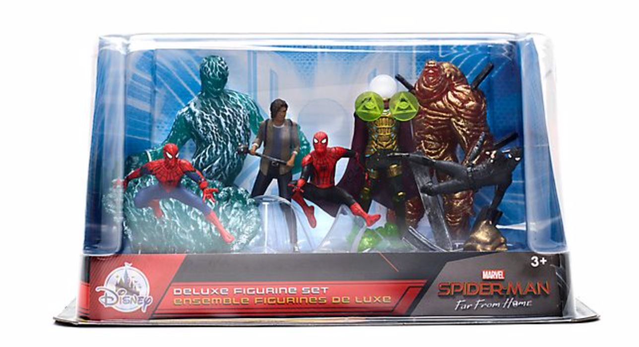 Disney SpiderMan Far From Home Deluxe Figurine Playset Figure Toy Cake Topper