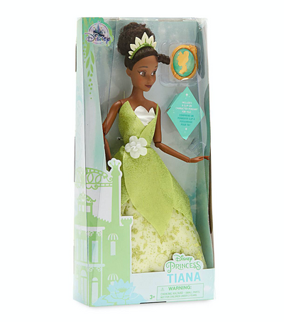 Disney The Princess and the Frog Classic Doll with Pendant Tiana New with Box