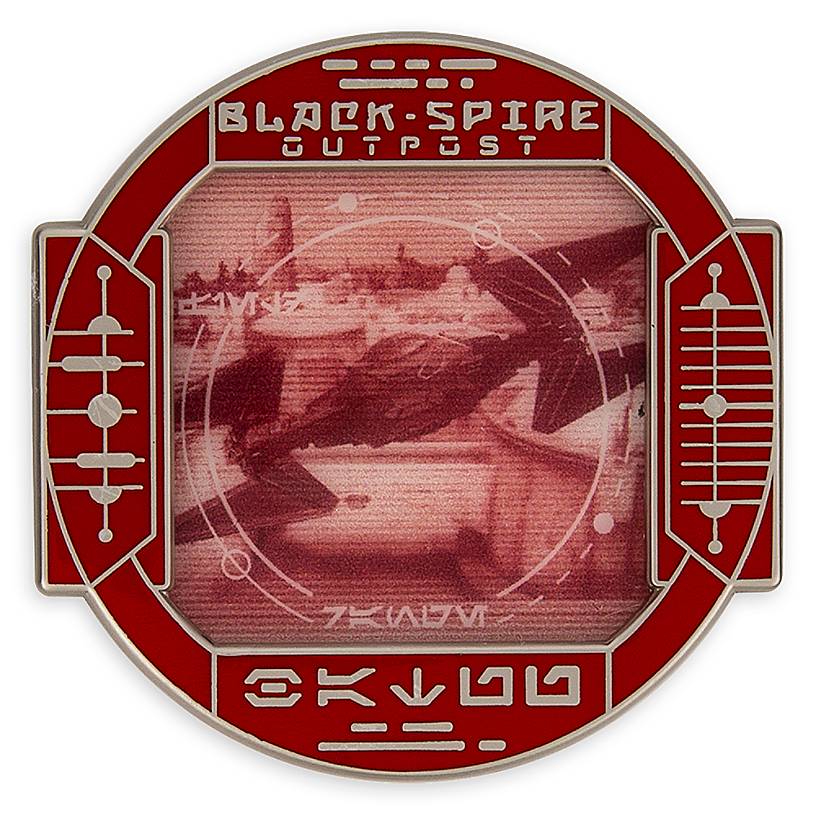 Disney WDW Star Wars First Order Scouting Kylo Ren's TIE Fighter Pin Limited New