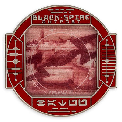 Disney WDW Star Wars First Order Scouting Kylo Ren's TIE Fighter Pin Limited New