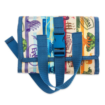 Disney Parks Walt Disney World Roll-Up Toiletry Organizer New with Tags