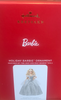 Hallmark 2021 White Holiday Barbie Doll Christmas Ornament New With Box