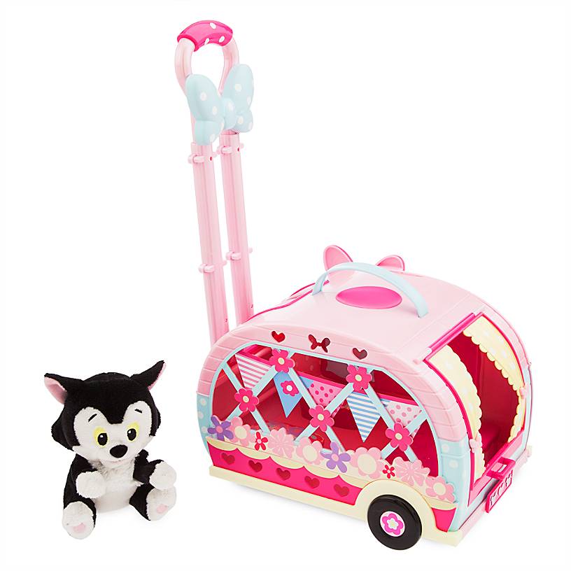 Disney Figaro Pet Carrier Play Set New