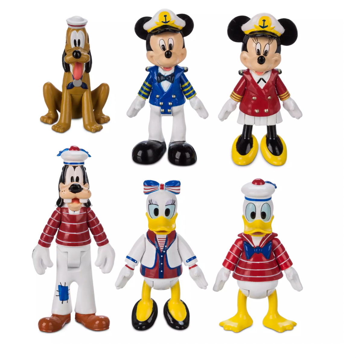 Disney Mickey Minnie Donald Daisy Cruise Line Ship Playset New with Box