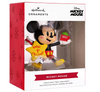 Hallmark 2022 Disney Mickey Mouse Baby's First Christmas Ornament New With Box