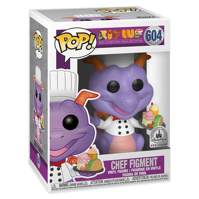 Disney Parks Exclusive Chef Figment Pop Vinyl Figure by Funko Food & Wine New