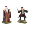 Department 56 Harry Potter Village Harry and The Headmaster Figurine New w Box