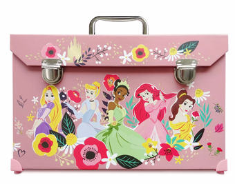 Disney Princess Deluxe Art Kit Ariel Belle Watercolor Markers Paint Pencil New