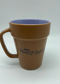 Disney Epcot Flower and Garden 2022 Figment Passholder Coffee Mug New