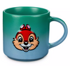 Disney Parks Chip 'n Dale Two Tones Green Ceramic Coffee Mug New With Tag