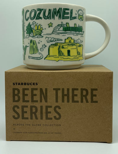 Starbucks Been There Series Cozumel Mexico Ceramic Coffee Mug New