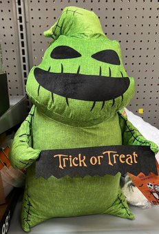 Disney Nightmare Before Christmas Oogie Boogie Halloween Greeter Decoration New