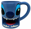 Disney Parks Stitch Sculpted Donuts Figural Ceramic Coffee Mug New